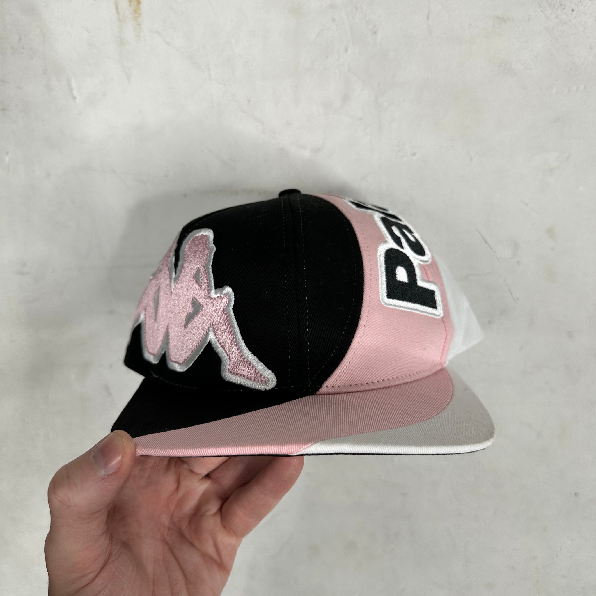 Palace x Kappa Pink Baseball Cap