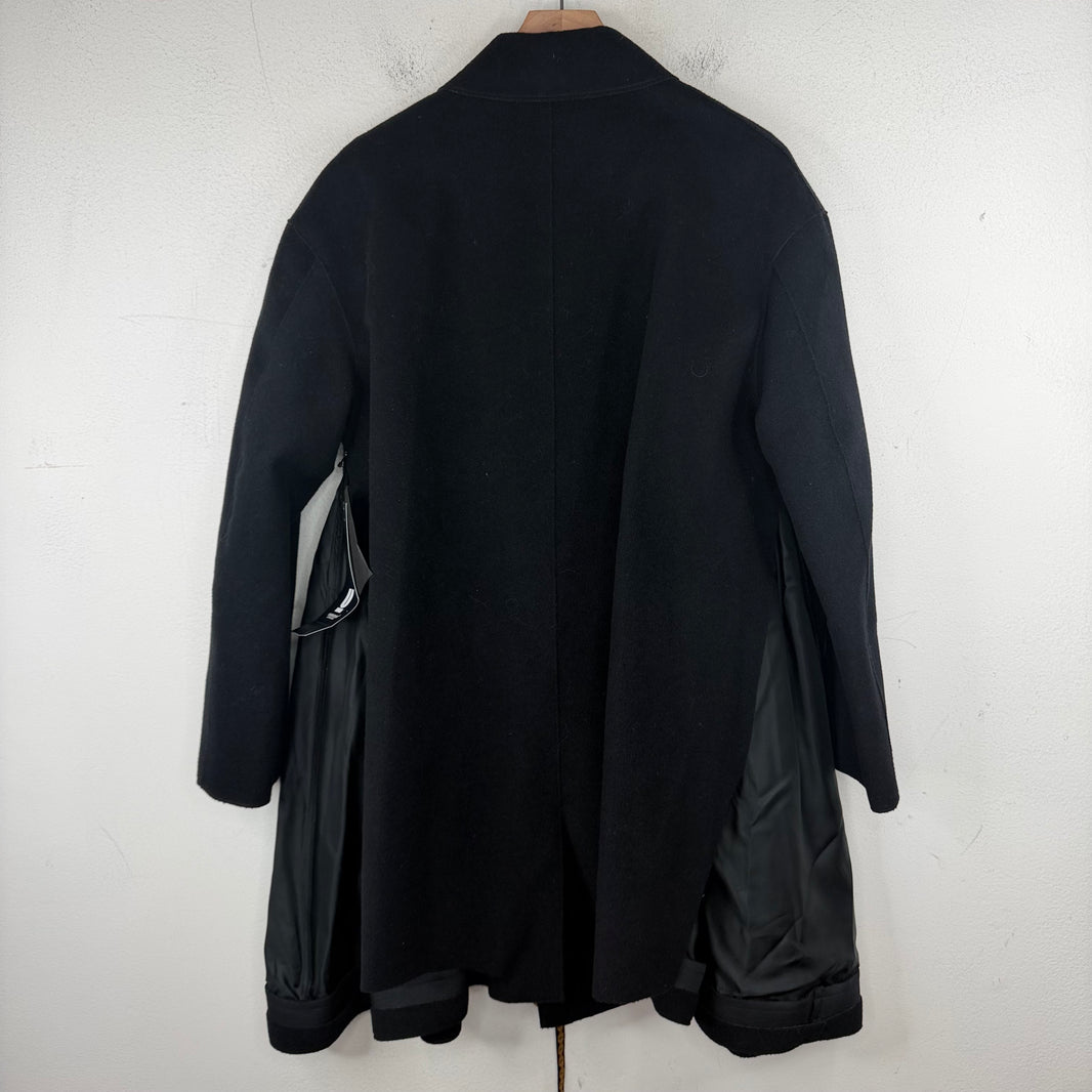 Undercover Chain Detail Double Breasted Coat