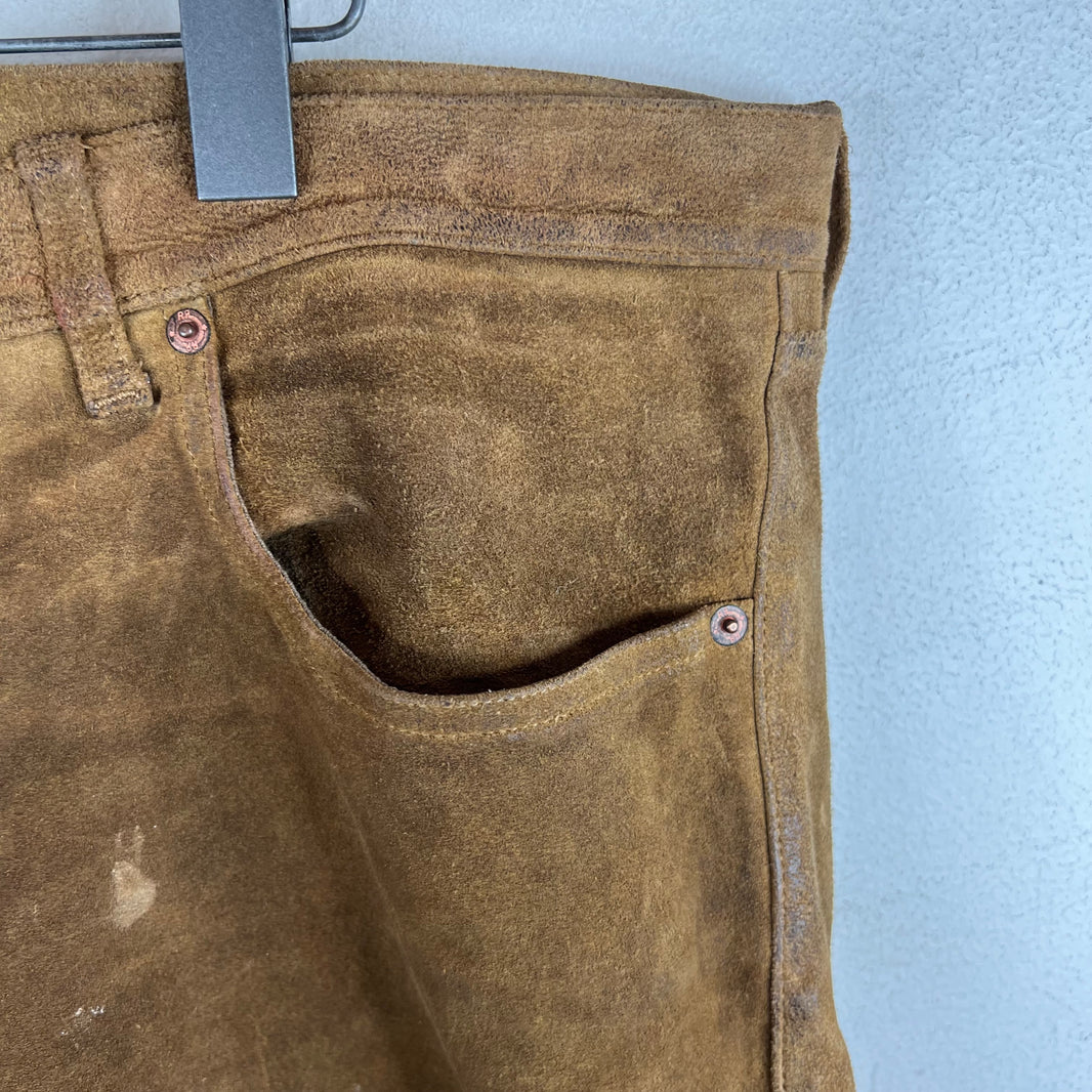 RRL Roughtout Suede Jeans