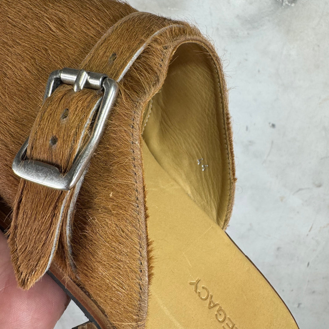 Our Legacy Camel Ponyhair Camion Mules