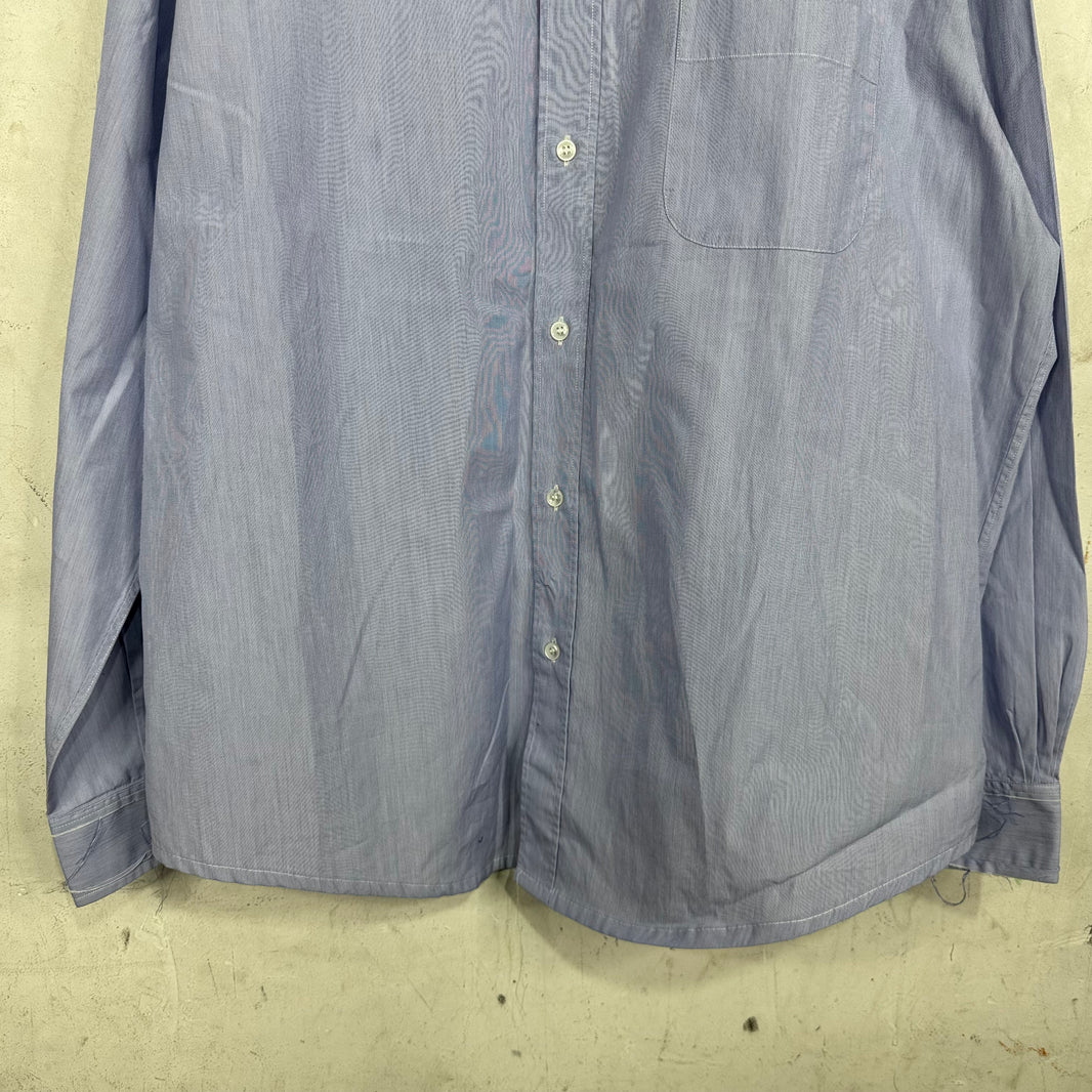 Margiela Light Blue Frayed Buttoned Shirt