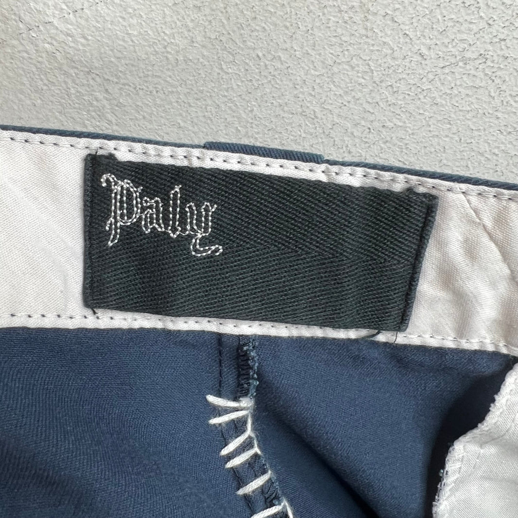 Paly Navy Paint Splatter Junkie Shorts