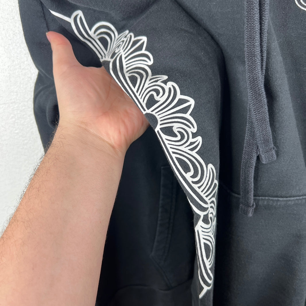 Chrome Hearts Floral Horseshoe Hoodie