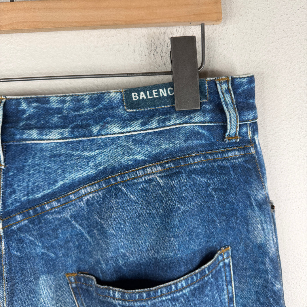 Balenciaga Homewear Tromp Denim Pants