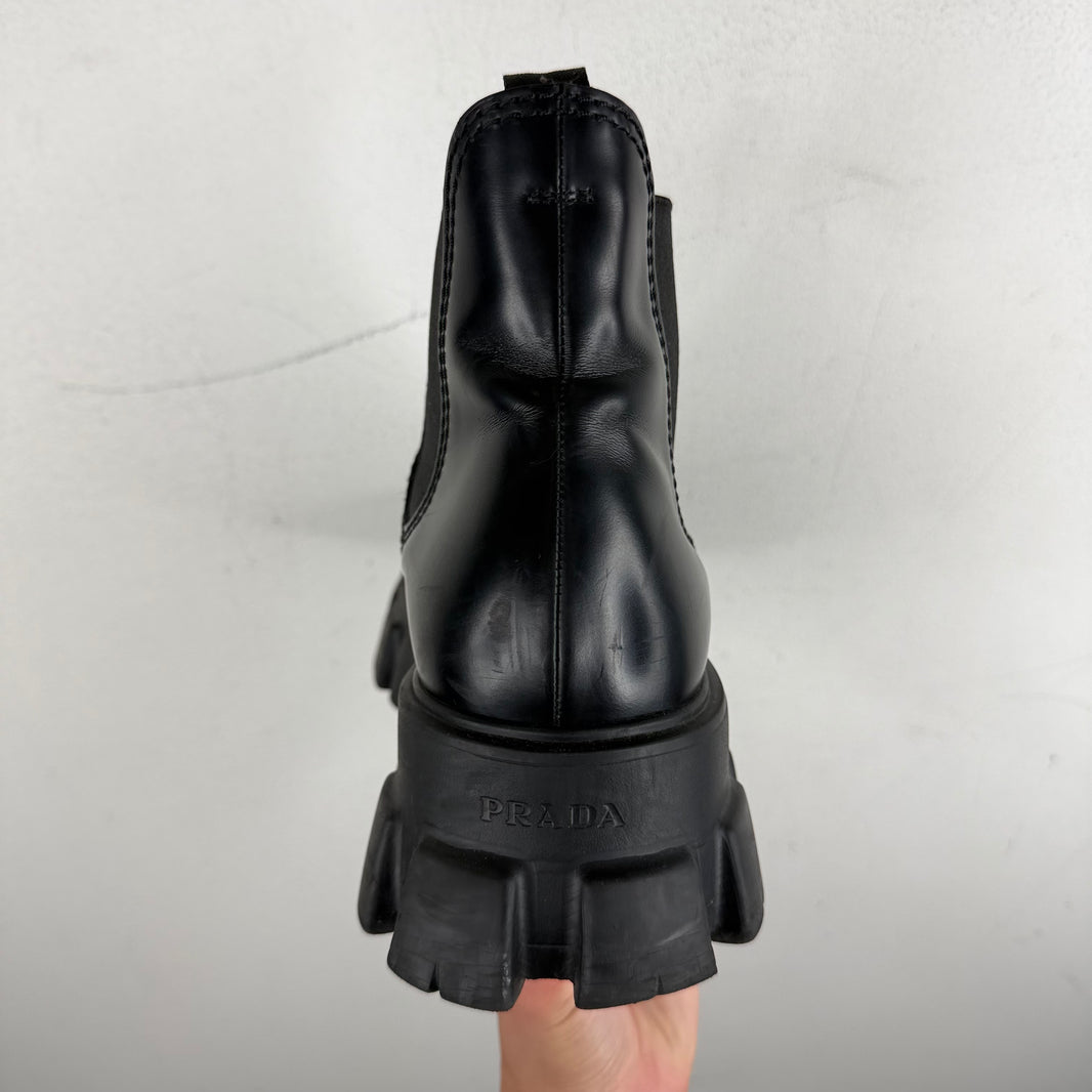 Prada Monolith Chelsea Boots
