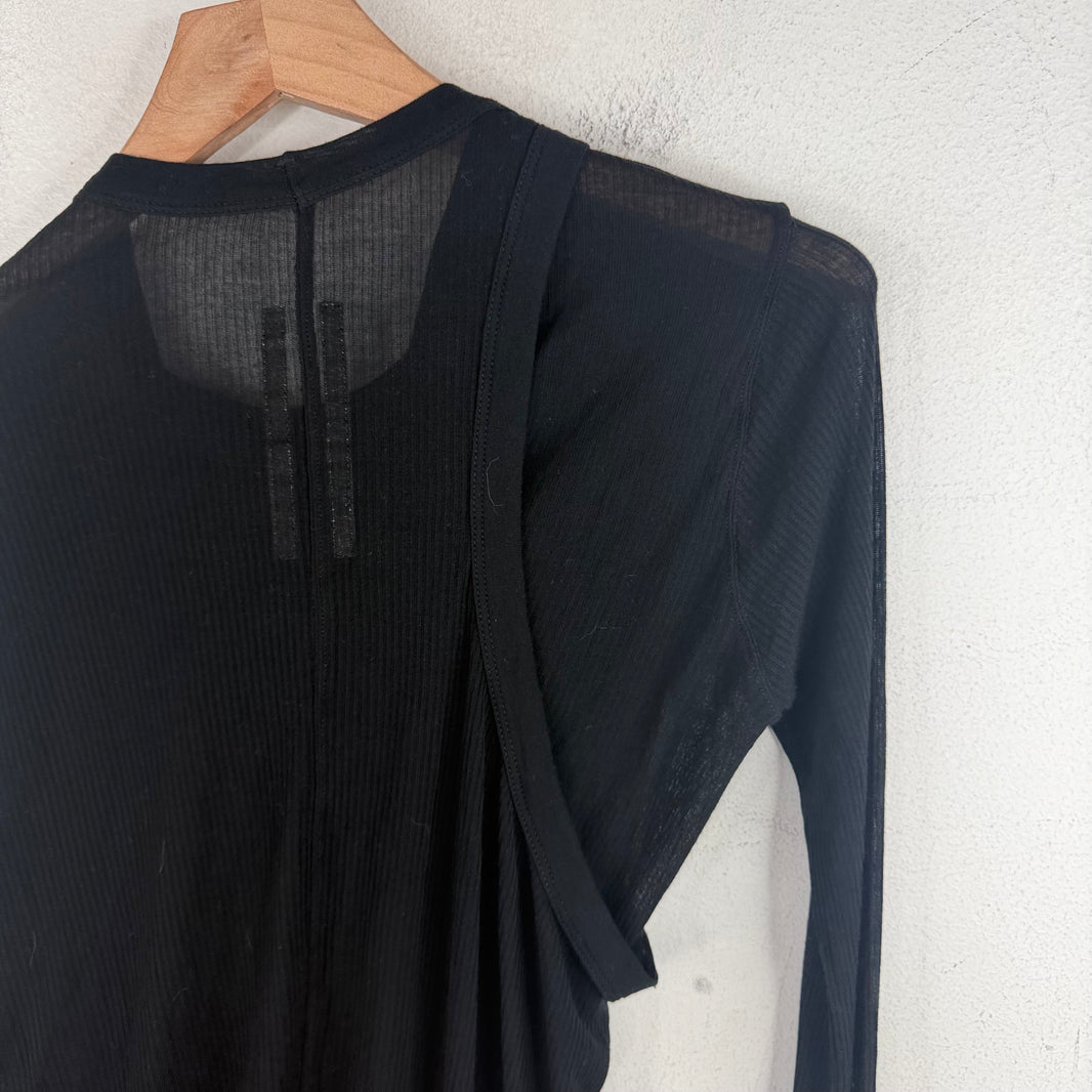 Rick Owens Ribbed Banana L/S Shirt