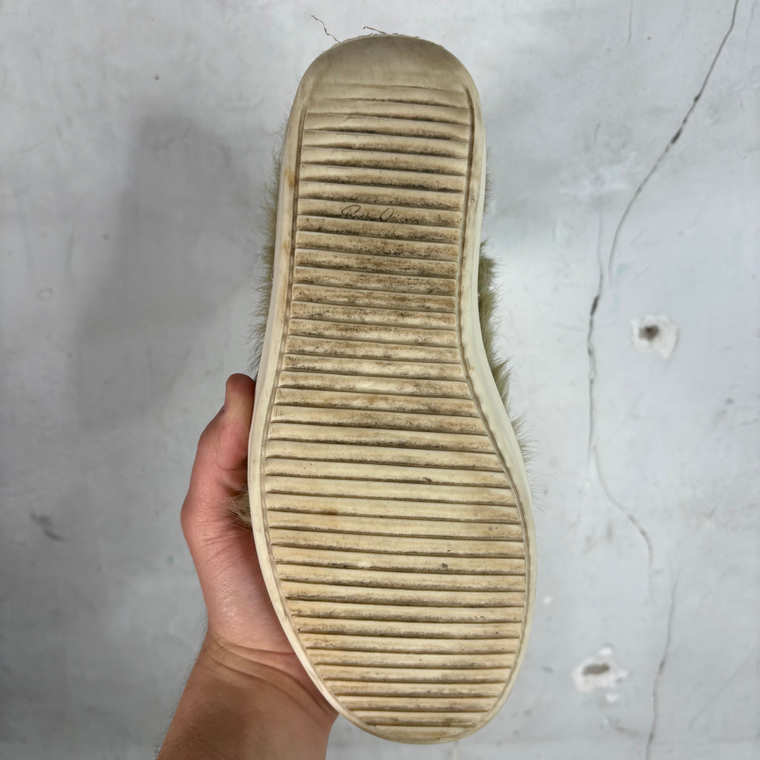 Rick Owens Green Fur Ramones