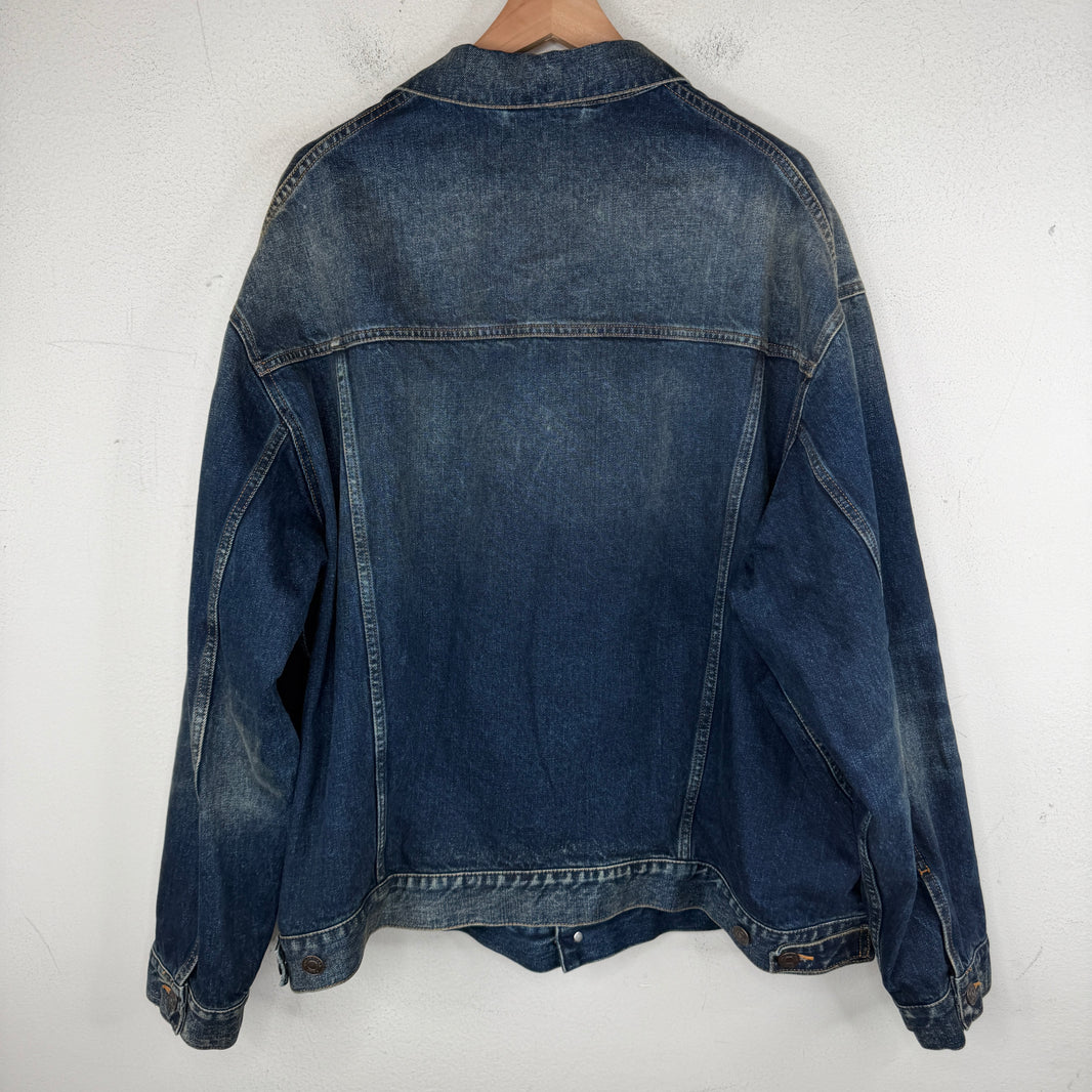 Balenciaga Dark Washed Denim Jacket