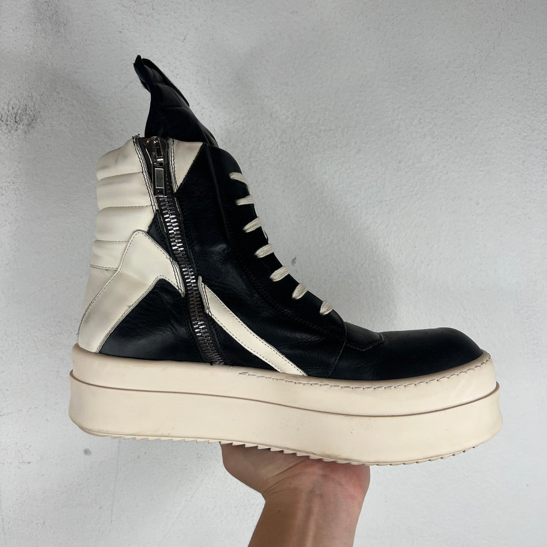 Rick Owens Milk/White Bumper Geobaskets