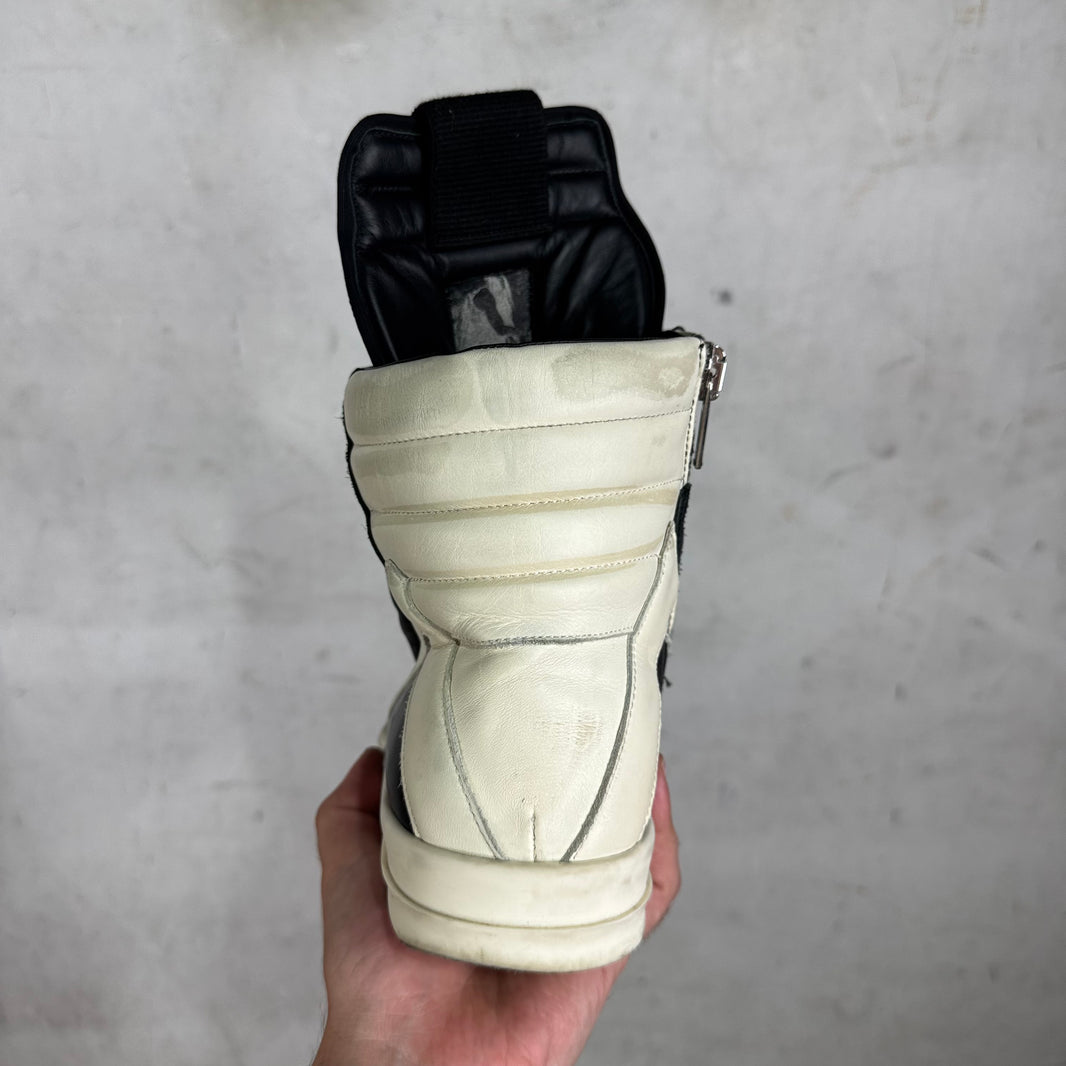 Rick Owens Black/White Geobaskets