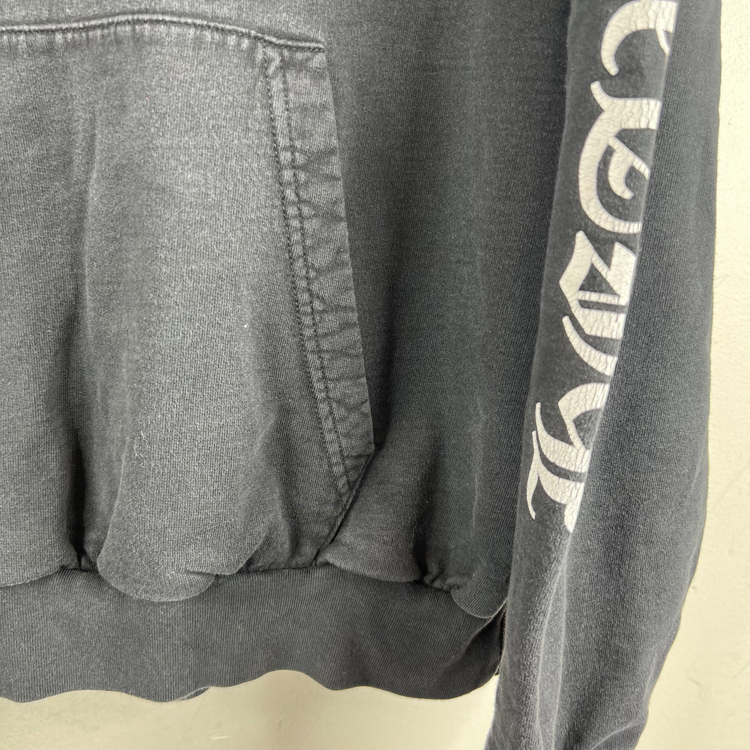 Chrome Hearts Smoked Vertical Logo Hoodie
