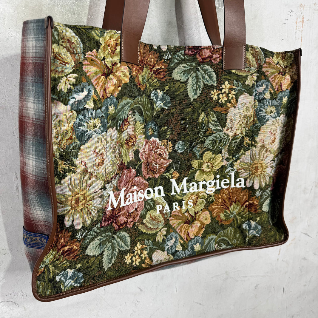 Margiela Floral Patchwork Tote Bag