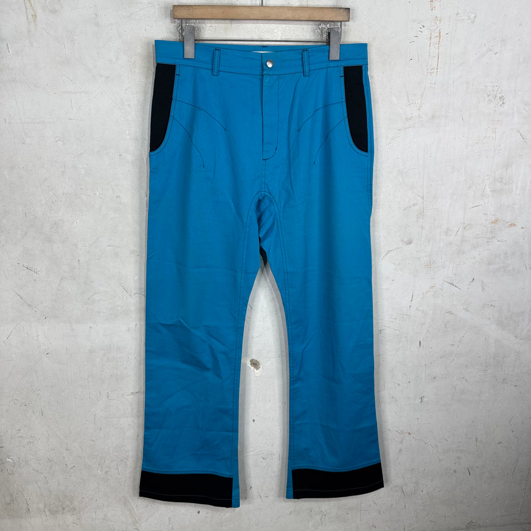 Kiko Kostadinov Blue Darted KK Trousers