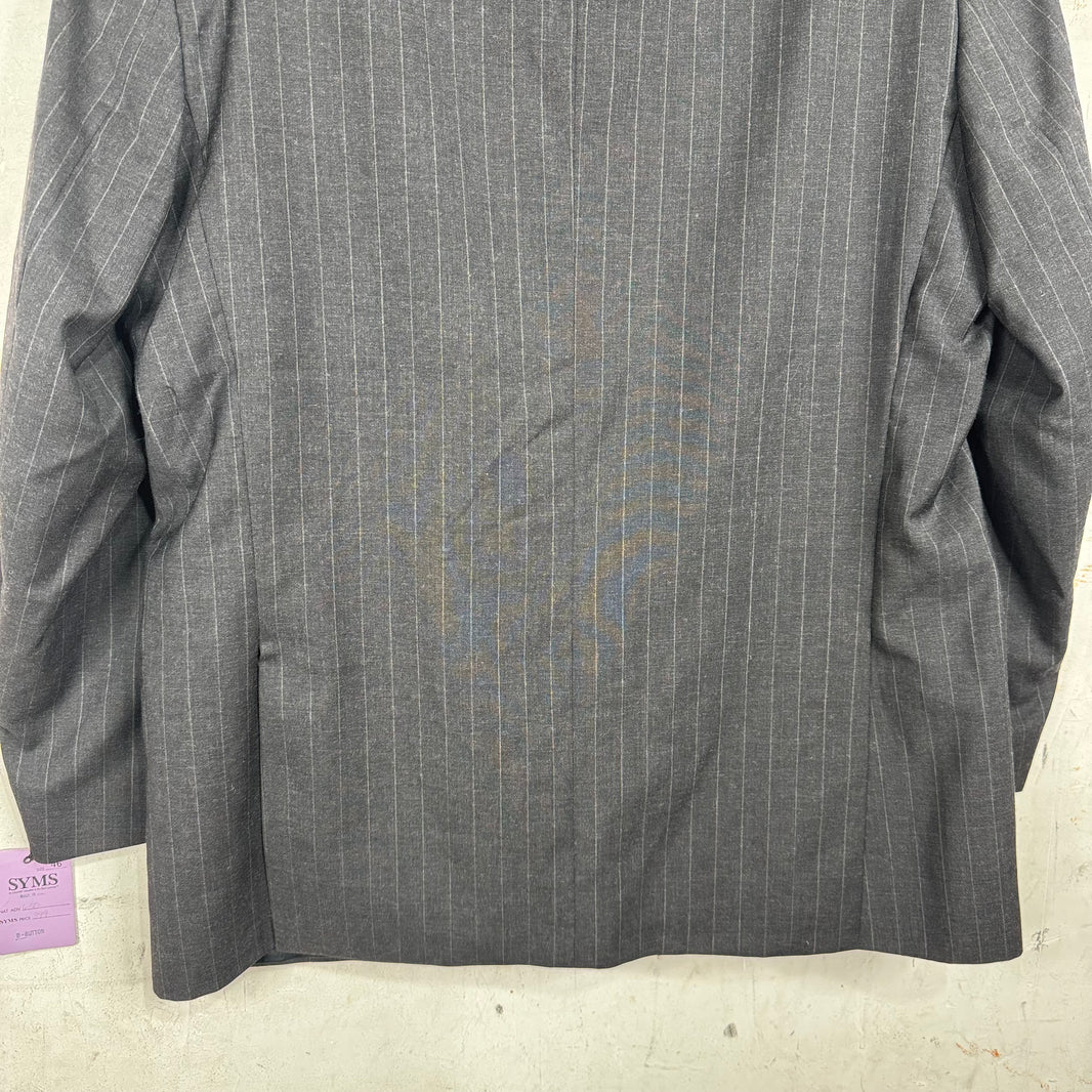 Valentino Grey Pinstripe Suit Set