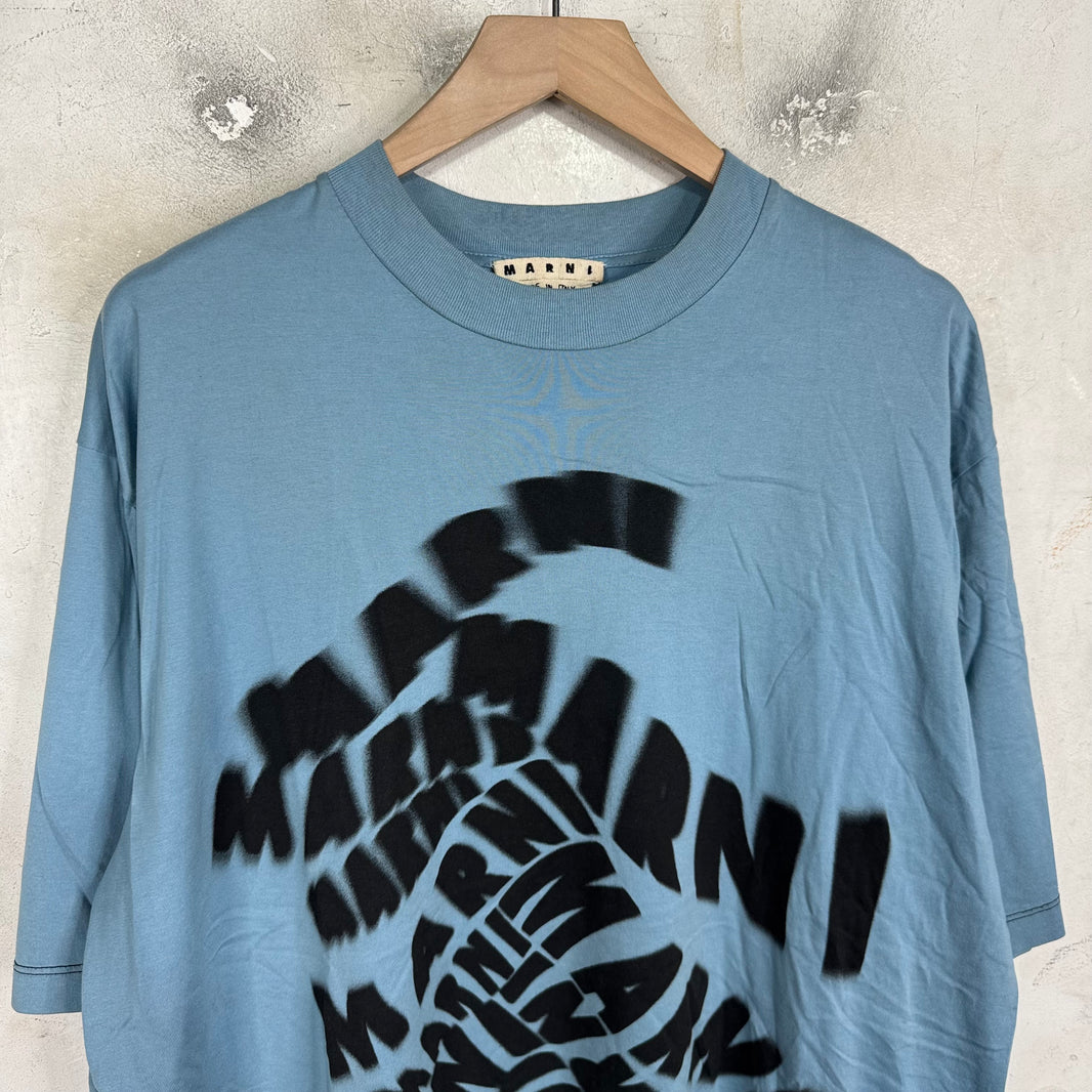 Marni Spiral Logo Pocket T-Shirt
