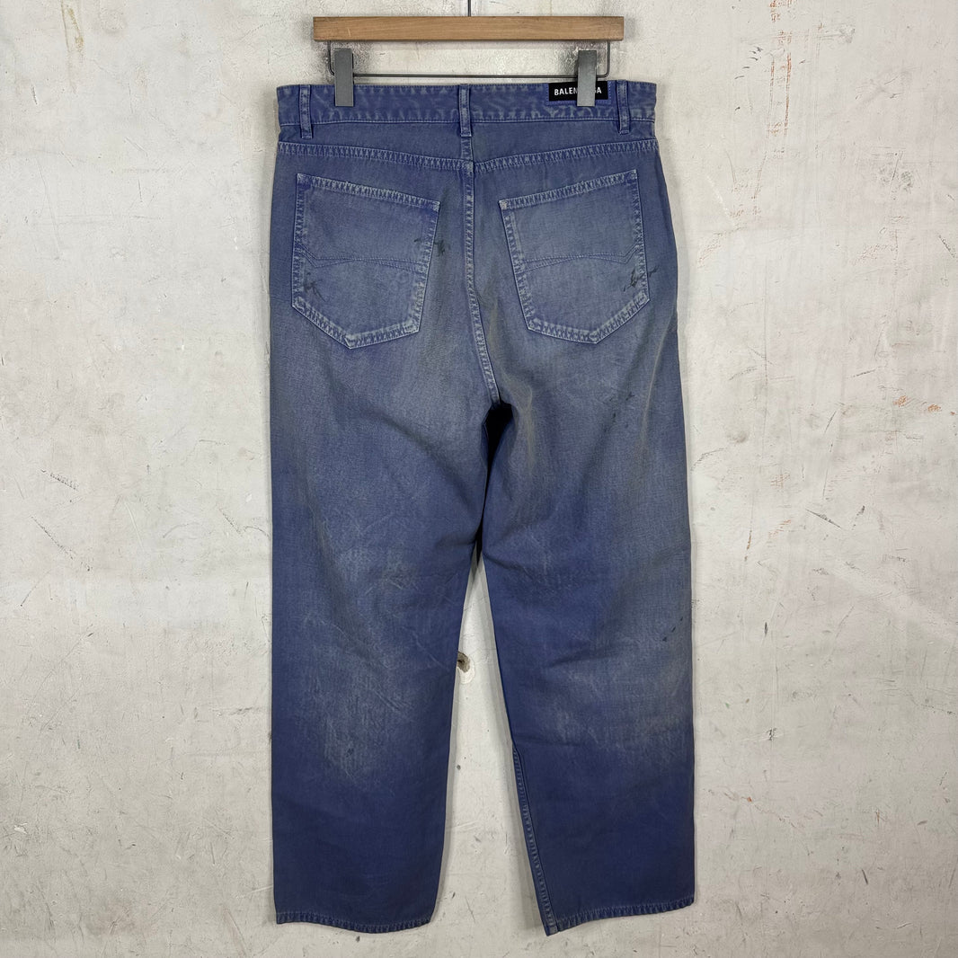 Balenciaga Japanese French Workwear Jeans
