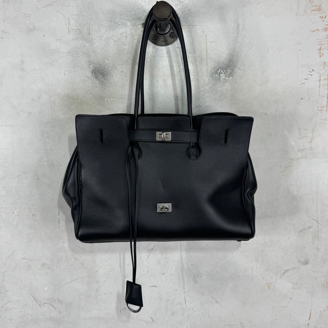 Balenciaga Black Medium Bel Air Bag