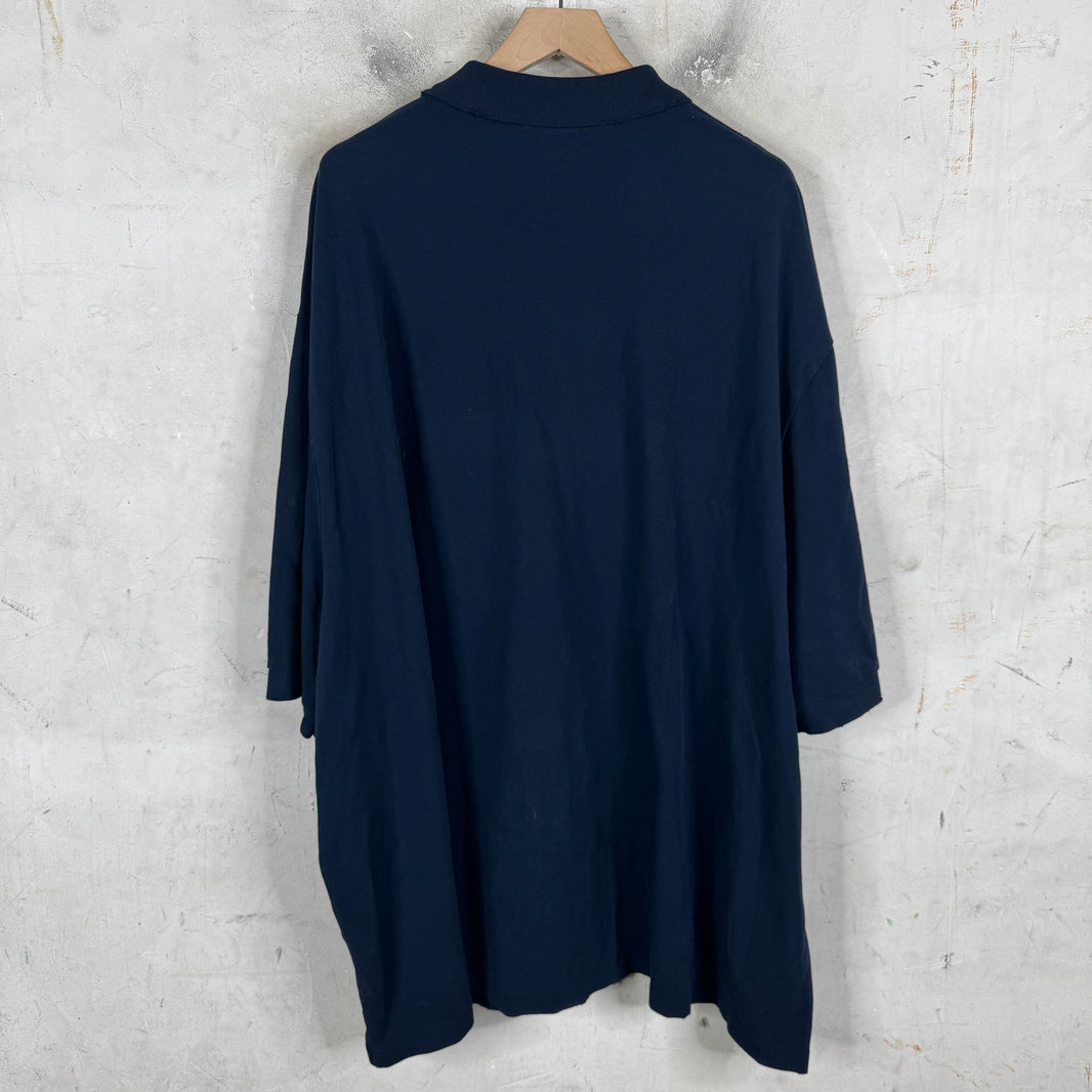 Balenciaga Distressed Oversized Polo