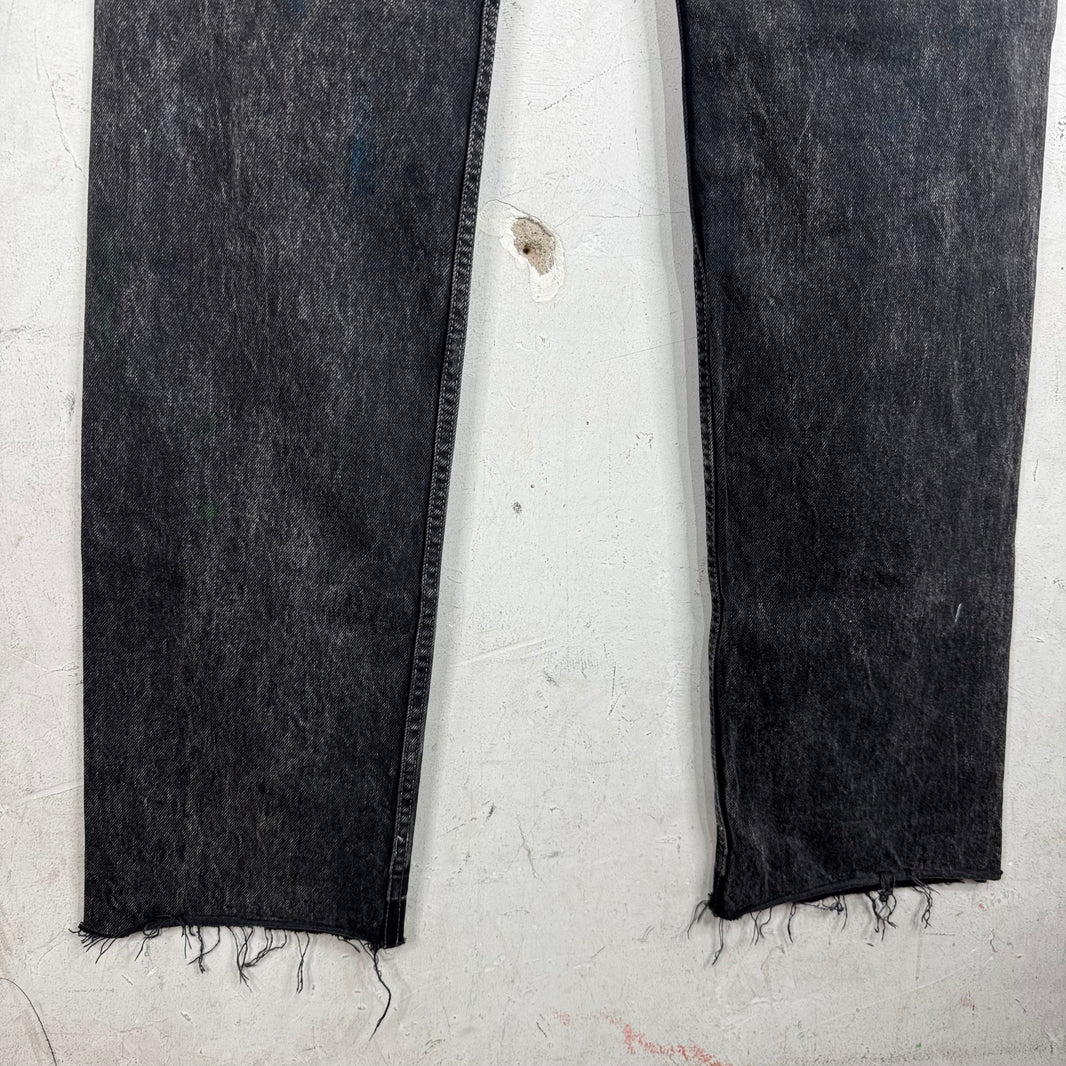 Margiela Charcoal Painter Jeans