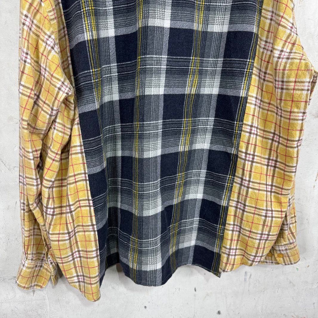 Needles Rebuilt MultiPaneled Flannel