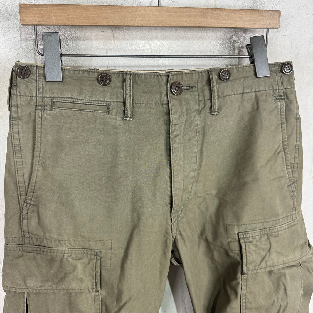 RRL Olive Cargo Pants