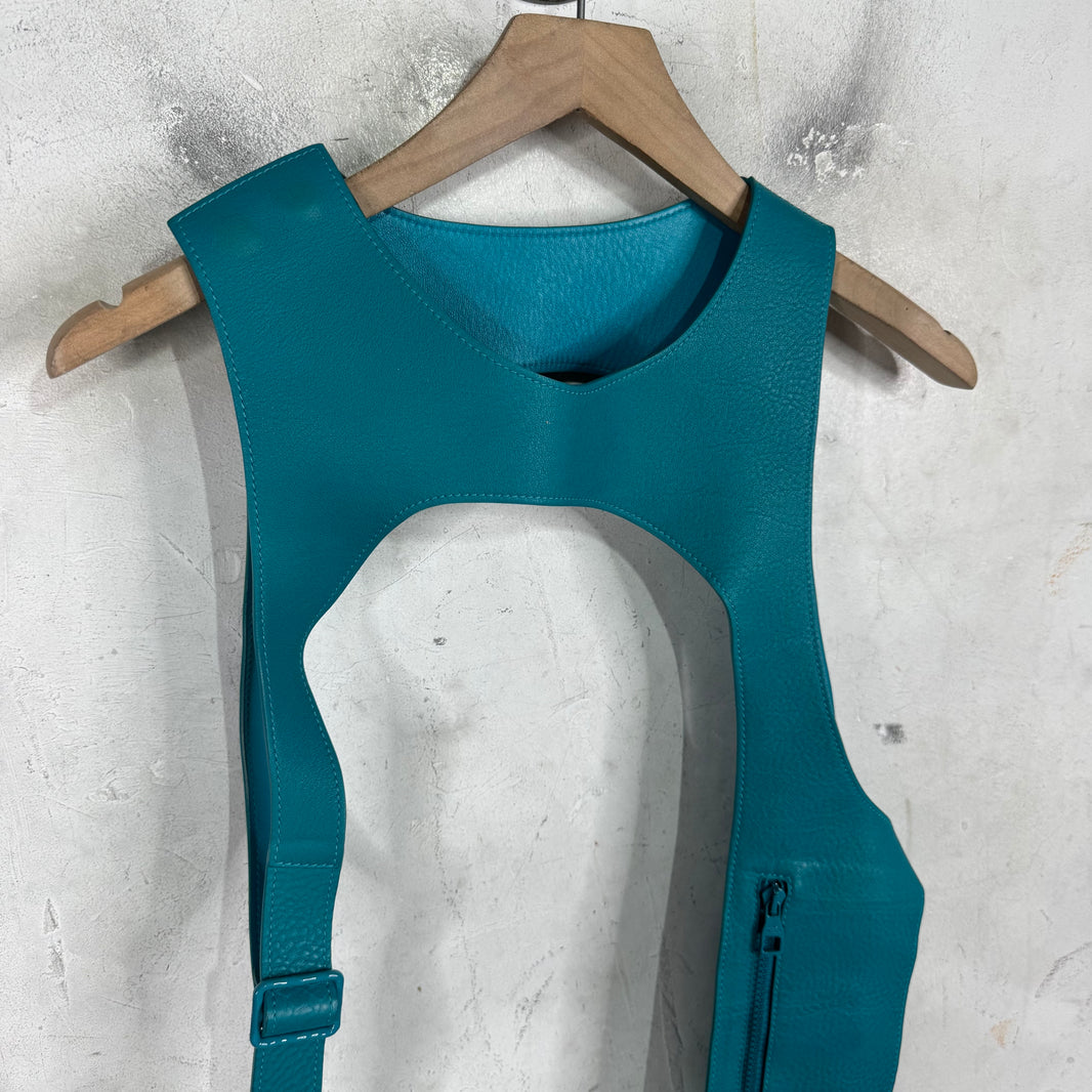 Louis Vuitton Blue Leather Harness