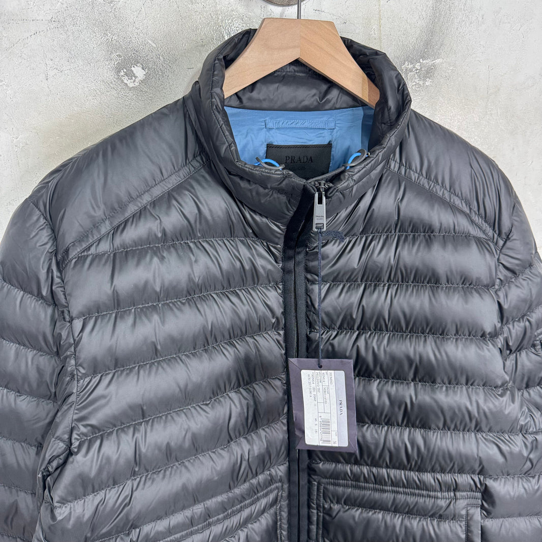 Prada BNWT 2017 Plaque Puffer