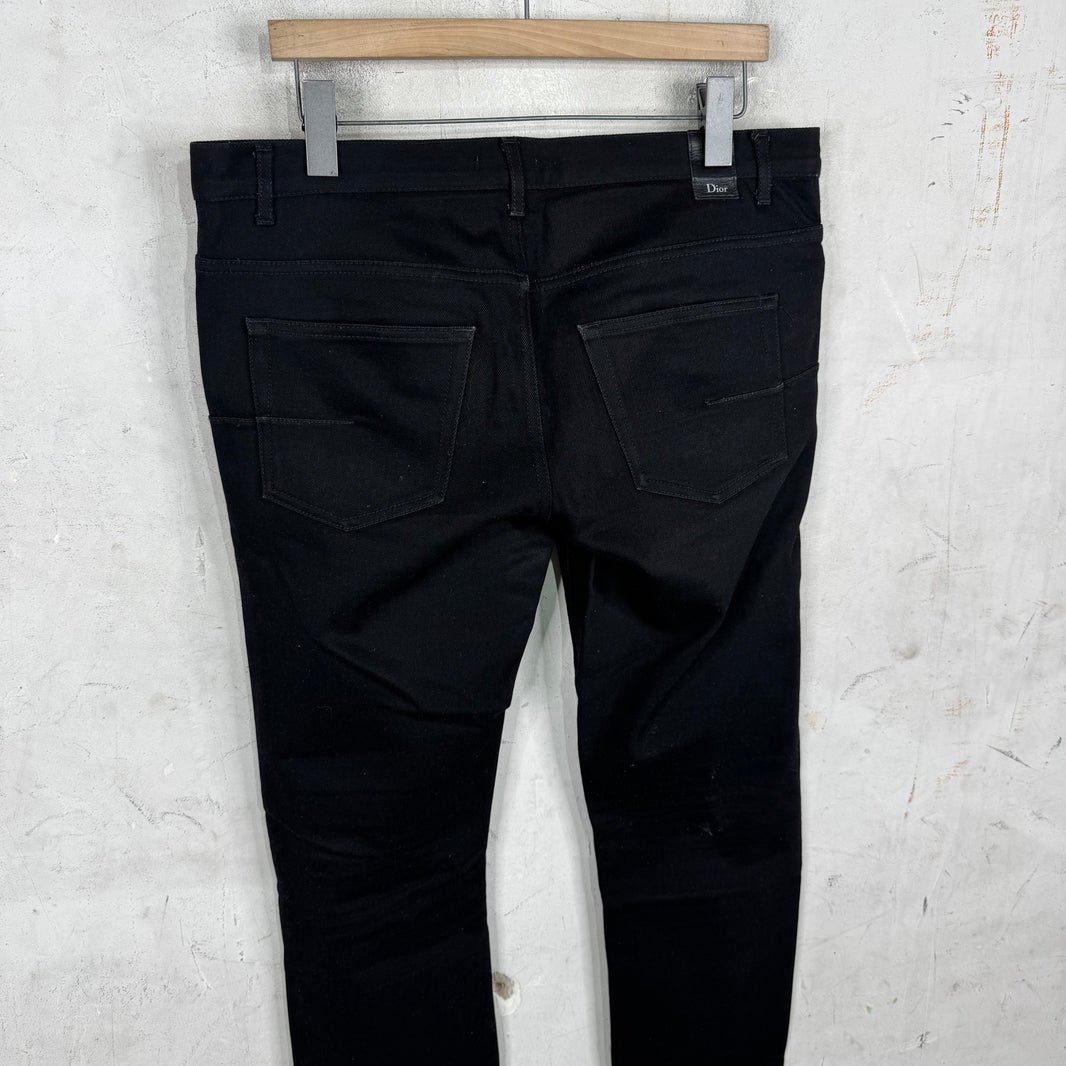 Dior Atelier Black Skinny Jeans