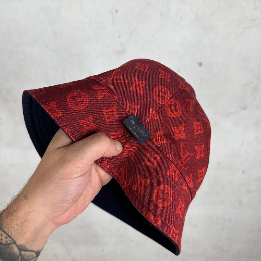 Louis Vuitton Reversible Monogram Wool Bucket Hat