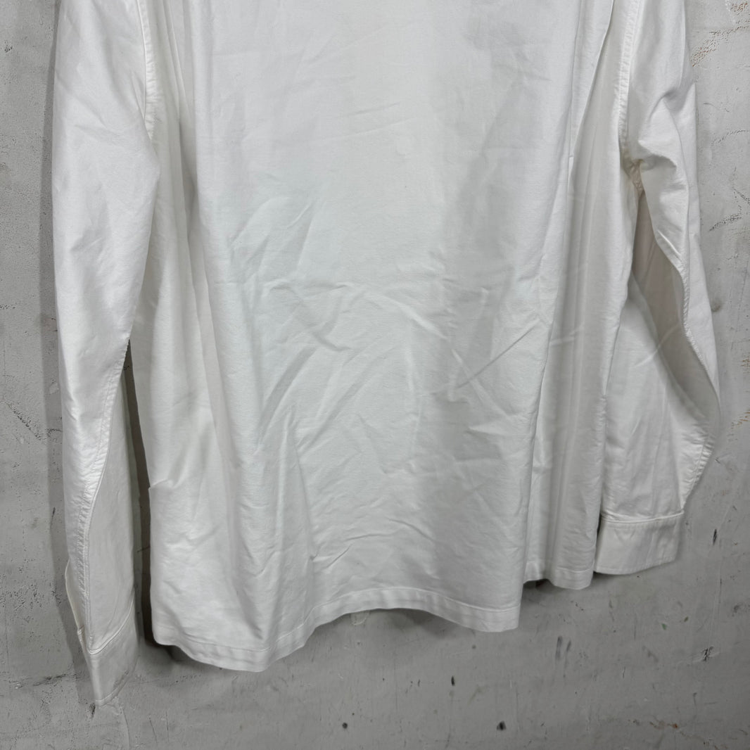 Bode Prounis  Buttoned Canvas Shirt