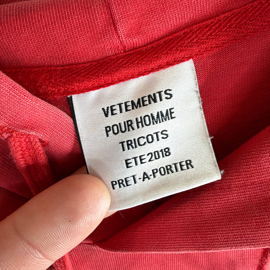 Vetements The Collection Hoodie
