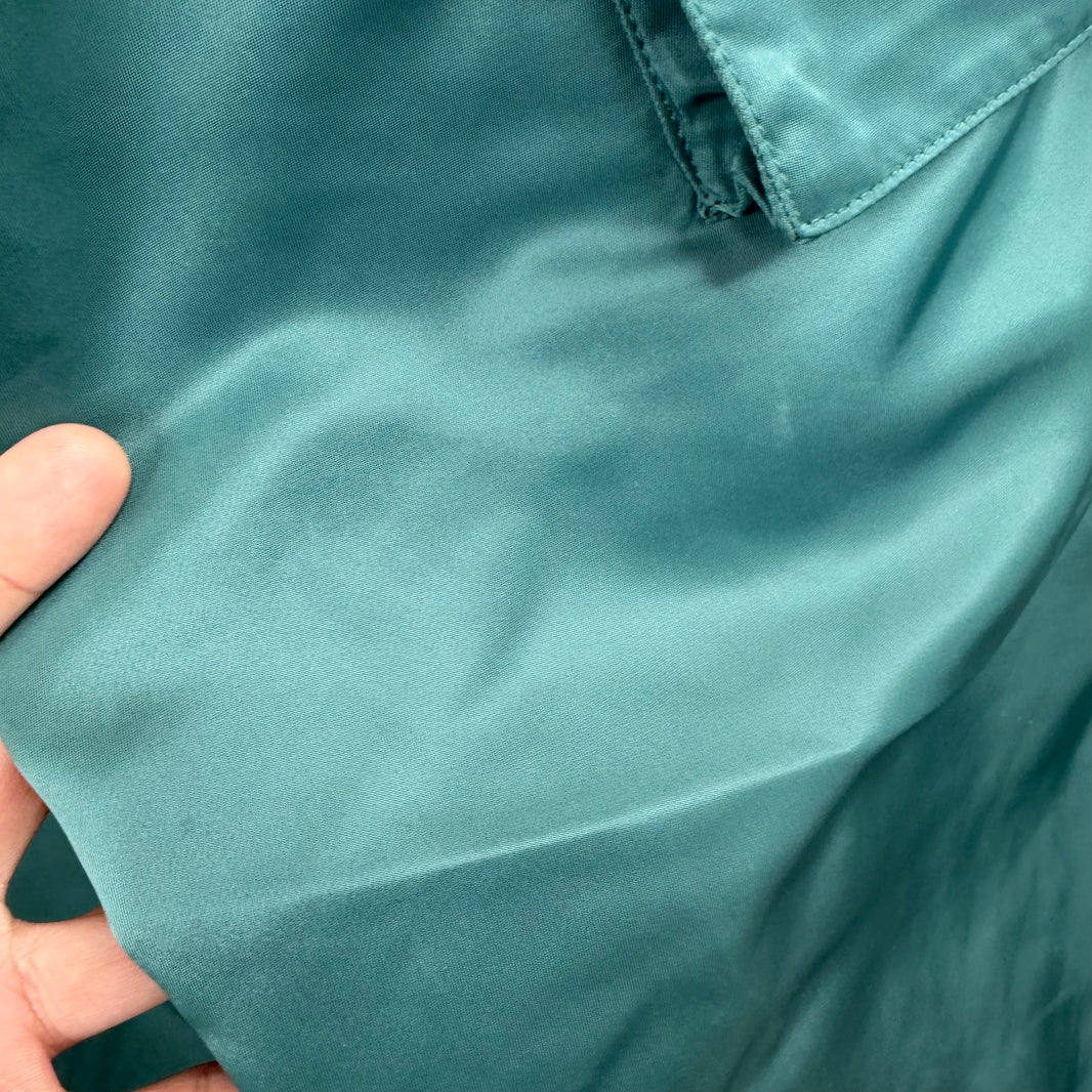 Acne Studios Green Nylon Cargo Pants