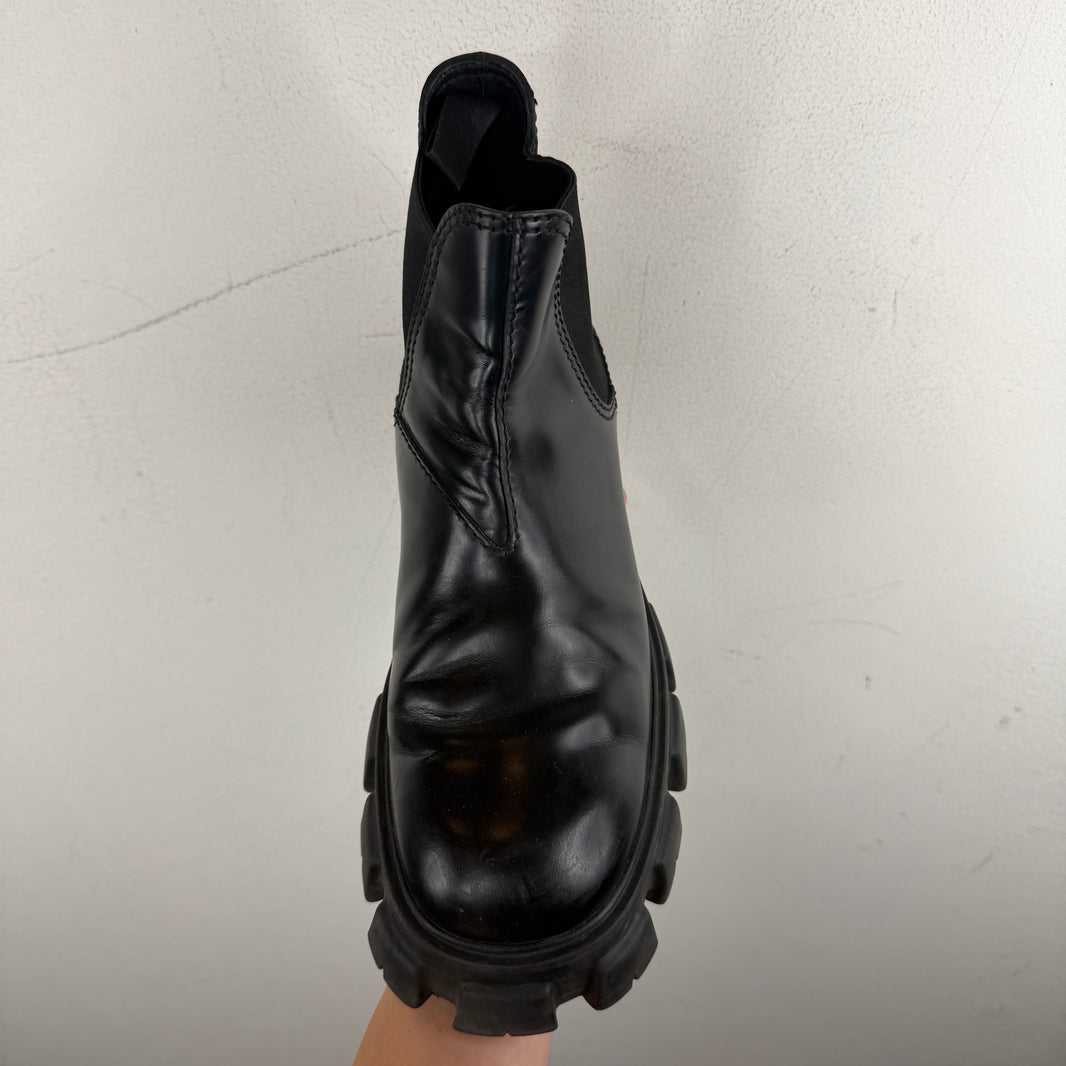 Prada Monolith Chelsea Boots