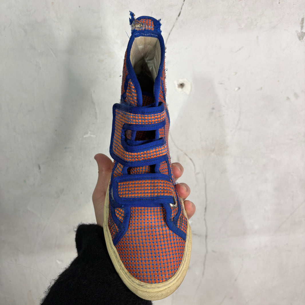Raf Simons High Top Velcro Sneakers