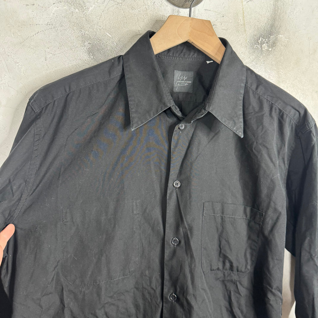 Yohji Yamamoto Internal/External Pocket LS Button Up Shirt