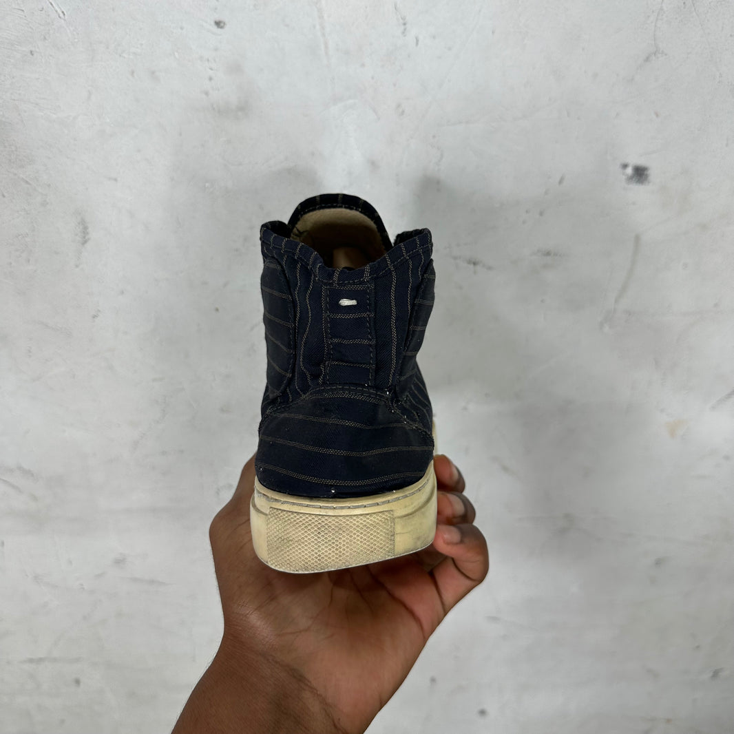 Margiela Pinstripe Converse Trainer