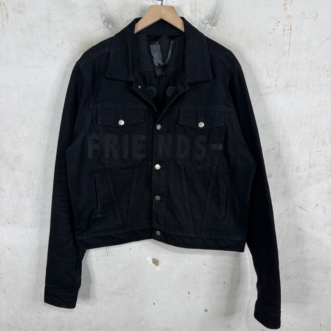 Vlone Friends Tonal Denim Jacket