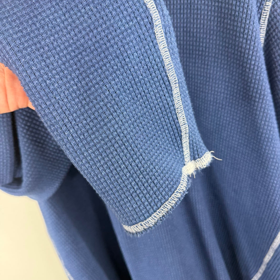 424 Blue Thermal Rugby