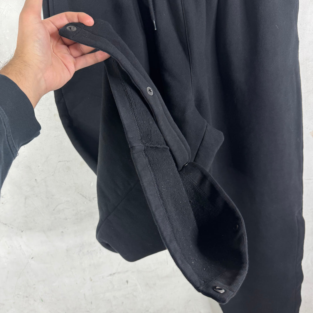 Balenciaga Heavyweight Snap Buttoned Sweatpants