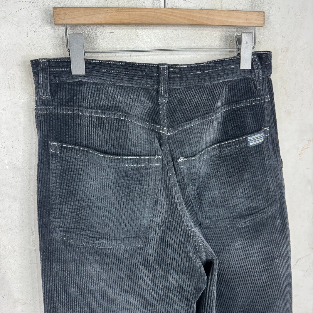 ERL Navy Distressed Boardwalk Pants