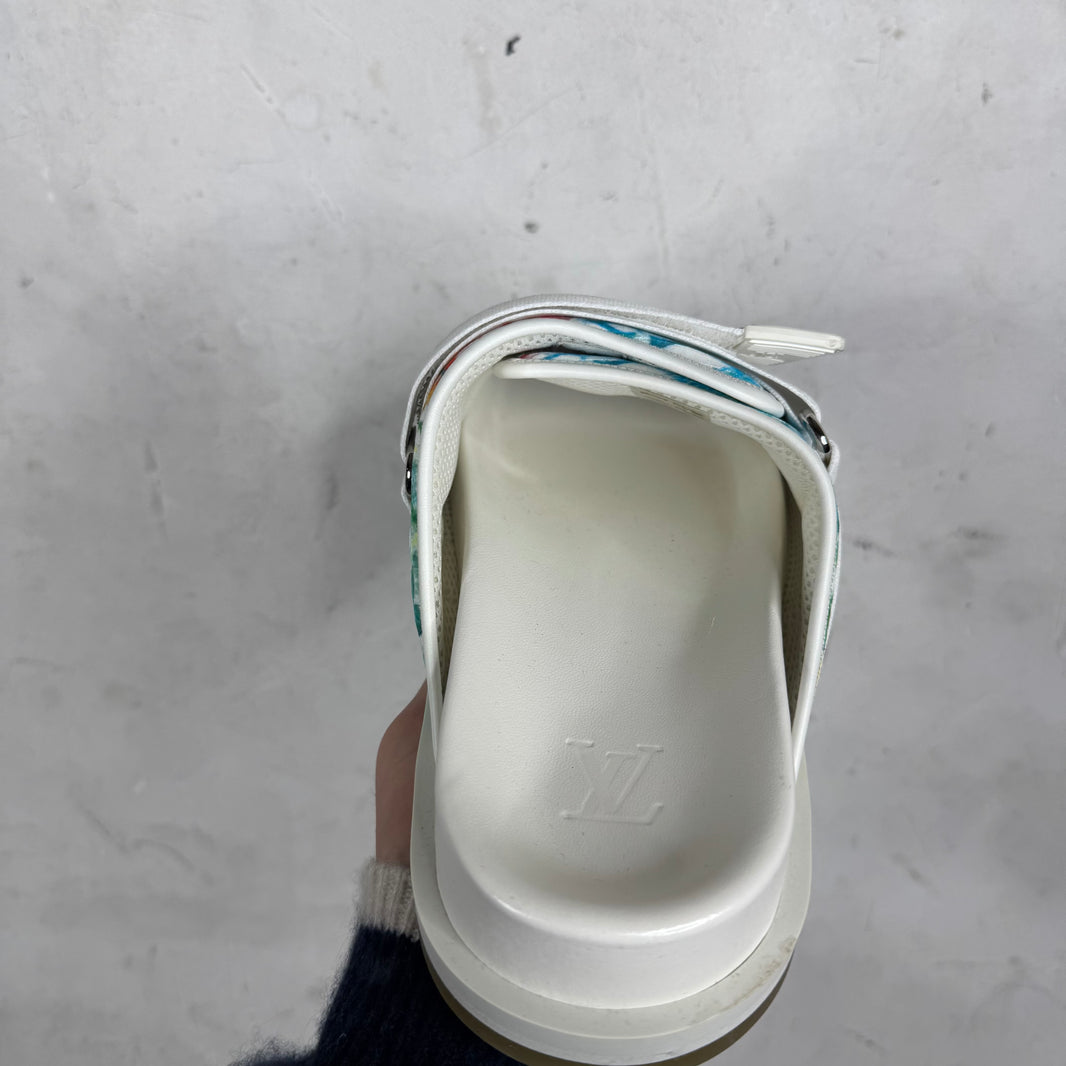 Louis Vuitton Watercolor Honululu Mules