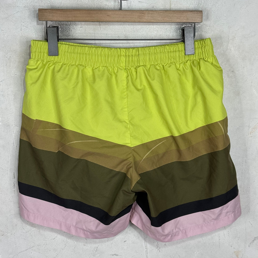 Dries Van Noten Paneled Swim Trunks