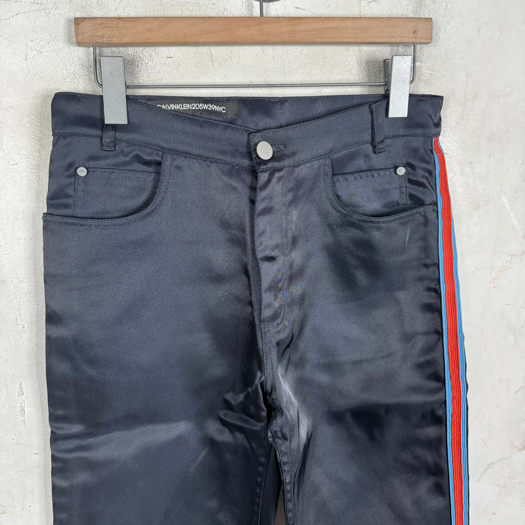 Calvin Klein 205W39NYC Nylon Stripe Trousers