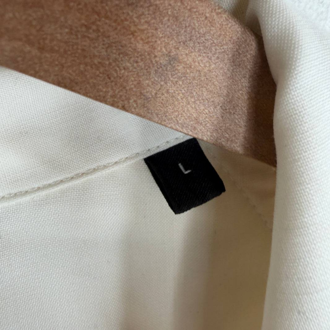 Armani Cream Button Up Shirt