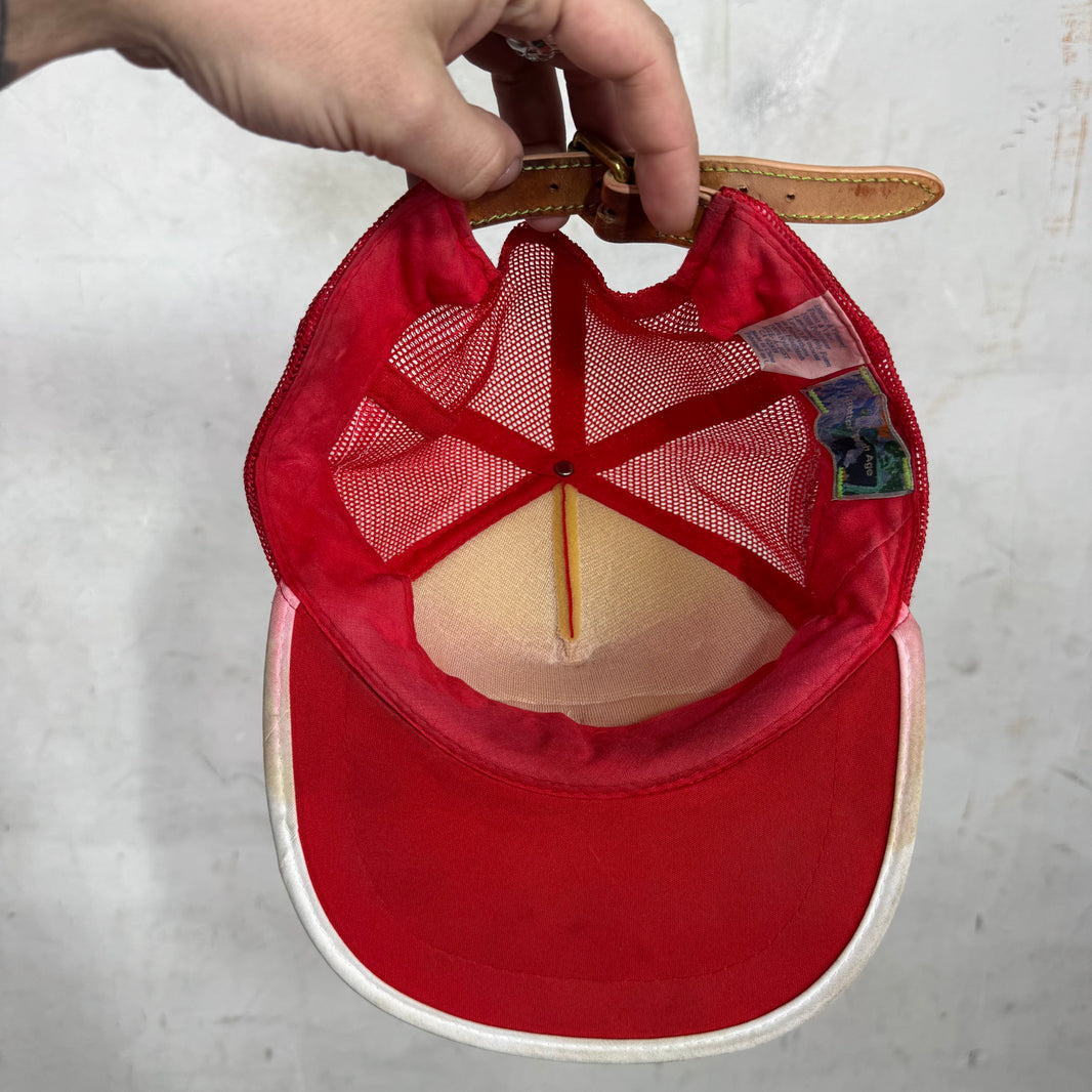 Better With Age Red Patched Trucker Hat