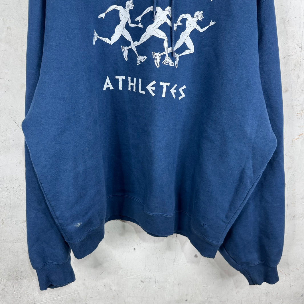 Balenciaga Marathon Navy Hoodie