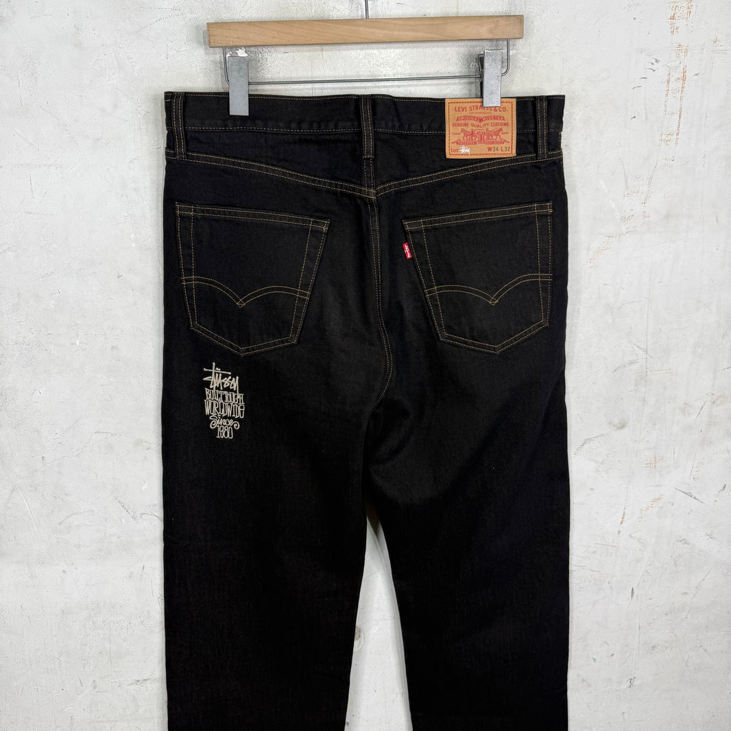 Levi's x Stussy Black Jeans