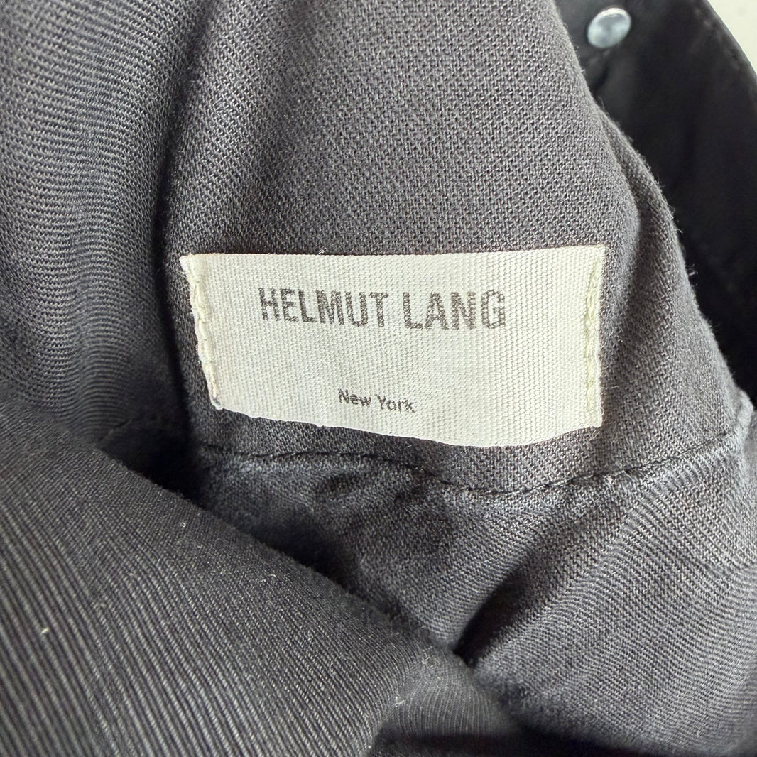Helmut Lang Skinny Black Trousers