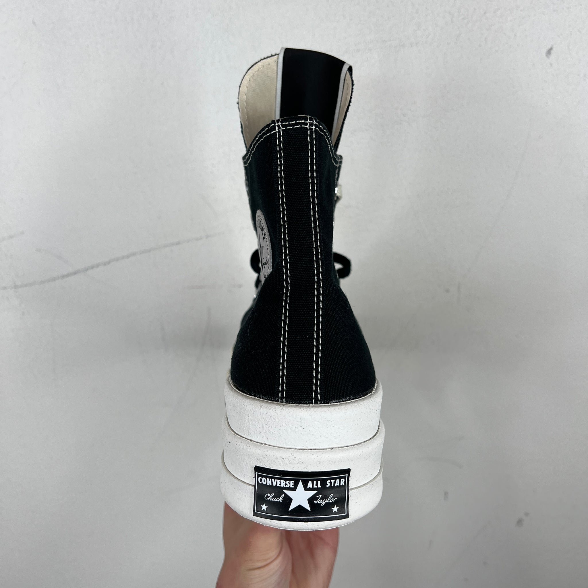 Rick Owens x Converse DRKSTAR DBL Highs