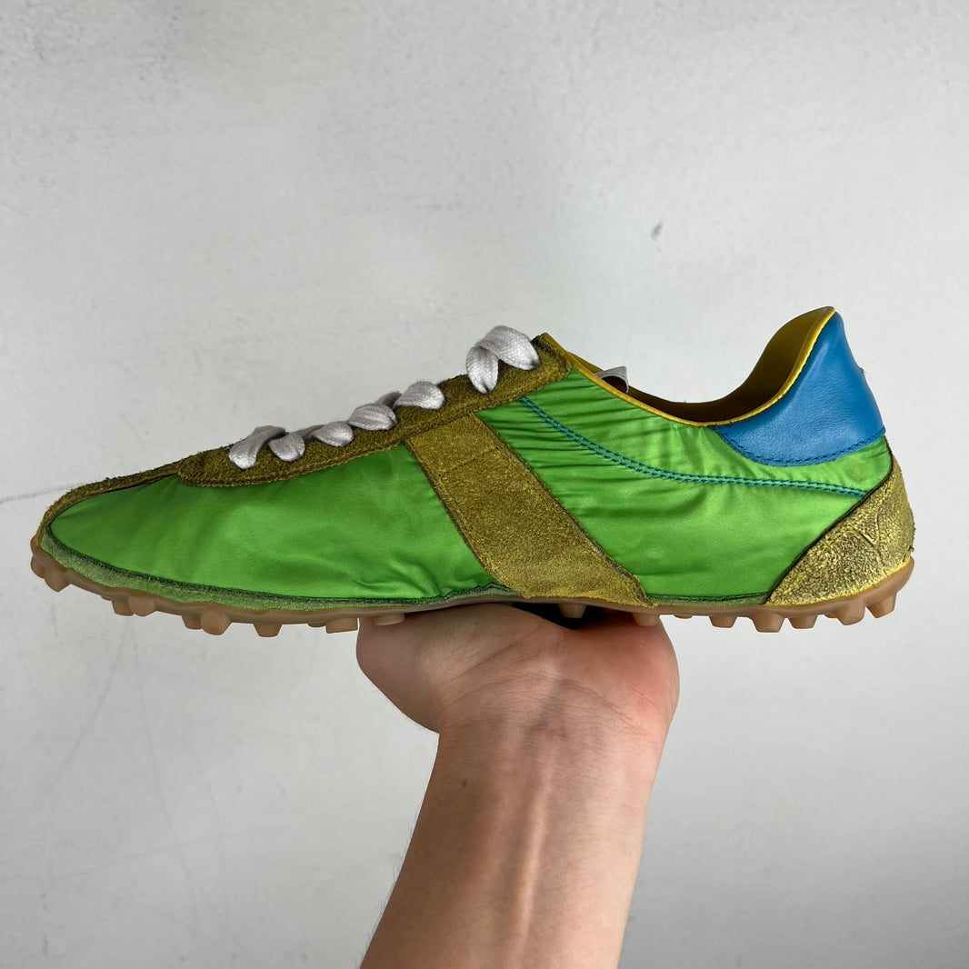 Margiela Green/Yellow Sprinter Sneakers